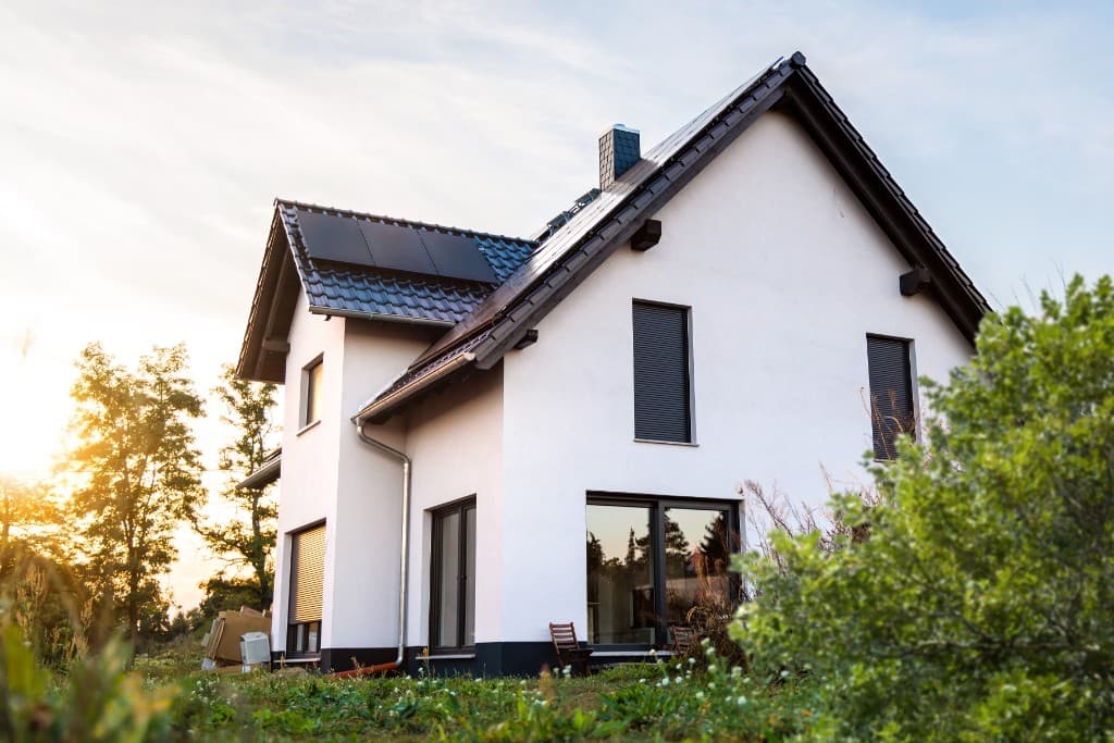 Saniertes Einfamilienhaus mit Solardach